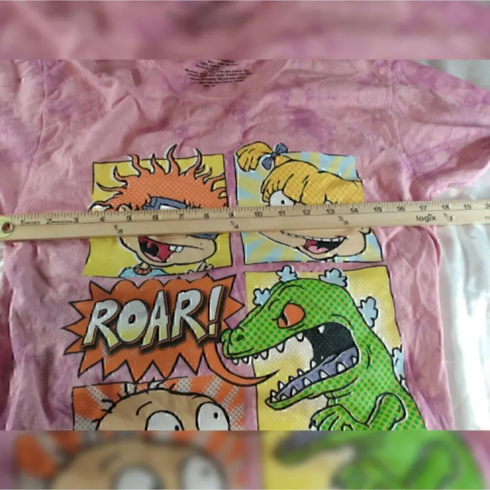 Nickelodeon Rugrats Pink Graphic Long Sleeve Sweatshirt size M - Picture 4 of 6